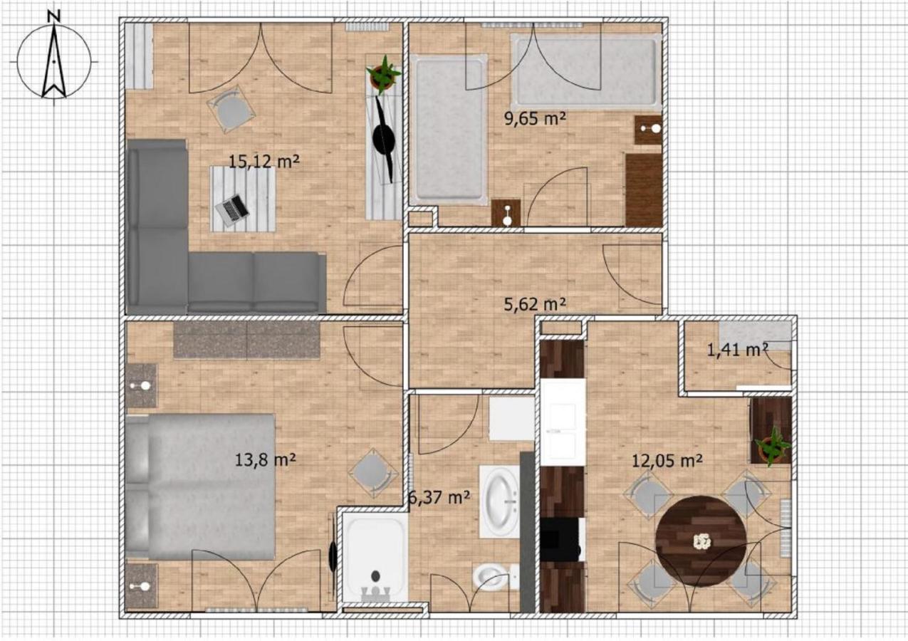 Ferienwohnung Stadtidyll Winterberg Kültér fotó